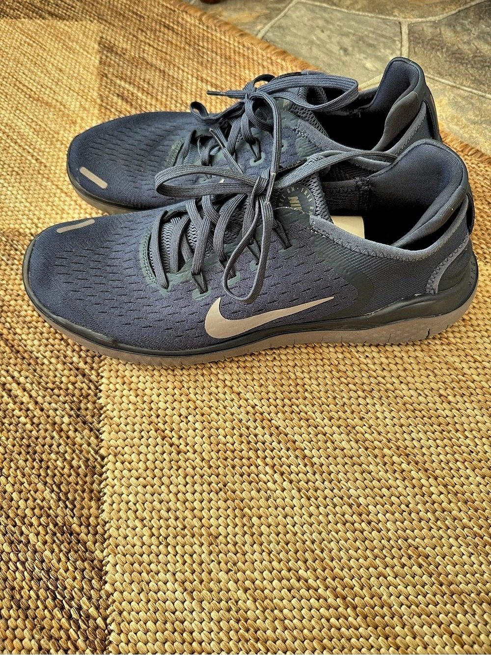 Nike Free RN Blue obsidian Athletic Sneakers